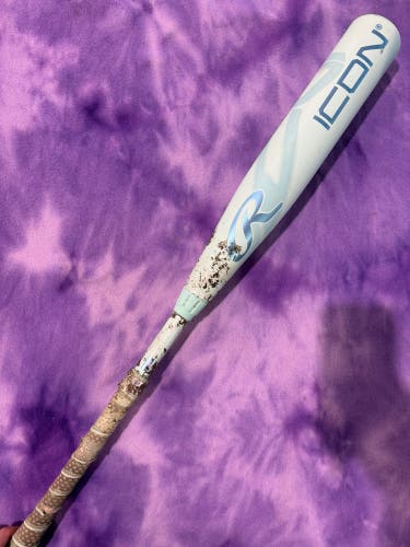 2026 Rawlings Icon Composite Bat USSSA Certified (-8) Composite 22 oz 30" (Used)