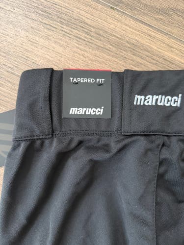 Black Unisex Medium Youth Marucci Game Pants (New)