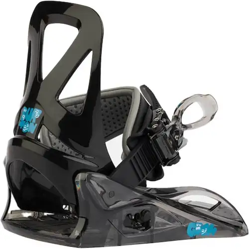 NEW 2024 Burton Grom Snowboard Bindings - Size Medium - Black