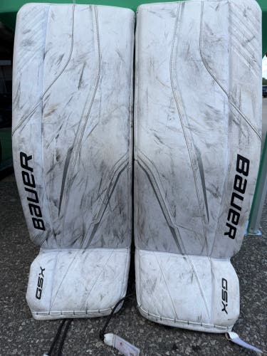 Junior Large Bauer GSX Goalie Leg Pads