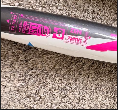 2025 DeMarini Zen Composite USSSA Certified Bat (-8) 23 oz 31" (Used)