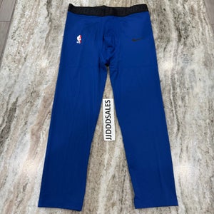 Nike Pro NBA Team Issued 3/4 Compression Tights Blue AA0751-495 Men’s XL-Tall 

New With Tags