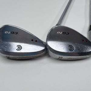 LEFTY Cleveland CG10 Wedge Set 52* | 56* True Temper DG Wedge Steel Mens LH
