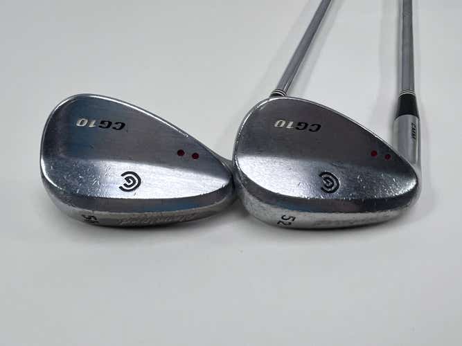 LEFTY Cleveland CG10 Wedge Set 52* | 56* True Temper DG Wedge Steel Mens LH