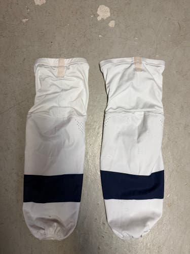 White Senior Large Nike Socks Pro Stock (Used)