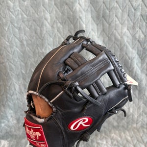 Black Rawlings Gamer XLE RH Infield Baseball Glove 9.5" (Used)