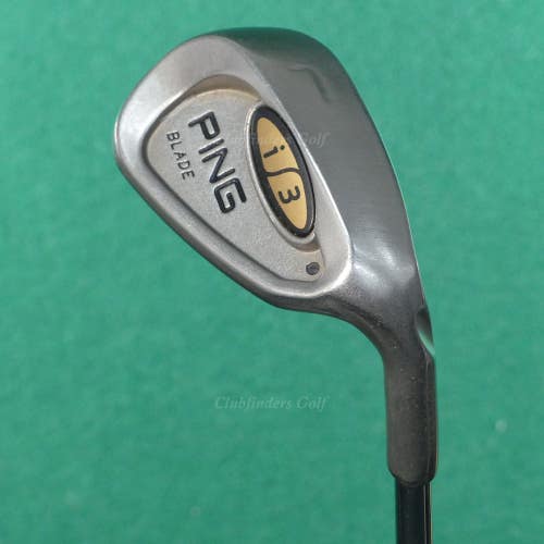 Ping i3 Blade Black Dot LW Lob Wedge Cushin JZ Steel Stiff *READ*