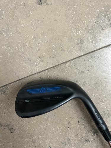 Men's Titleist Vokey SM10 Jet Black Right Handed Wedge Stiff Flex 60 Degree Steel Shaft (Used)