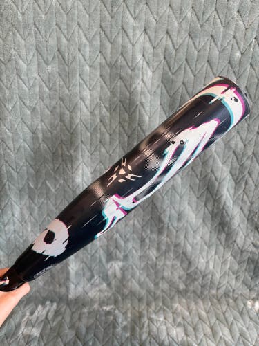 2020 DeMarini CF Glitch Composite Bat USSSA Certified (-5) Composite 27 oz 32" (Used)