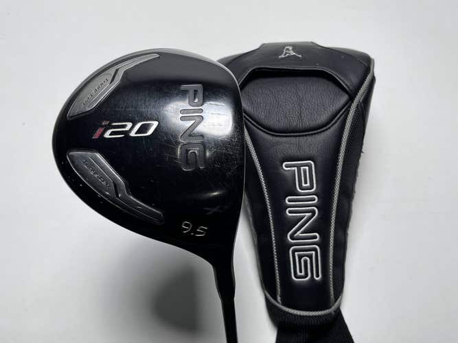 Ping i20 Driver 9.5* TFC 707 D Extra Stiff Graphite Mens RH HC Midsize Grip RH