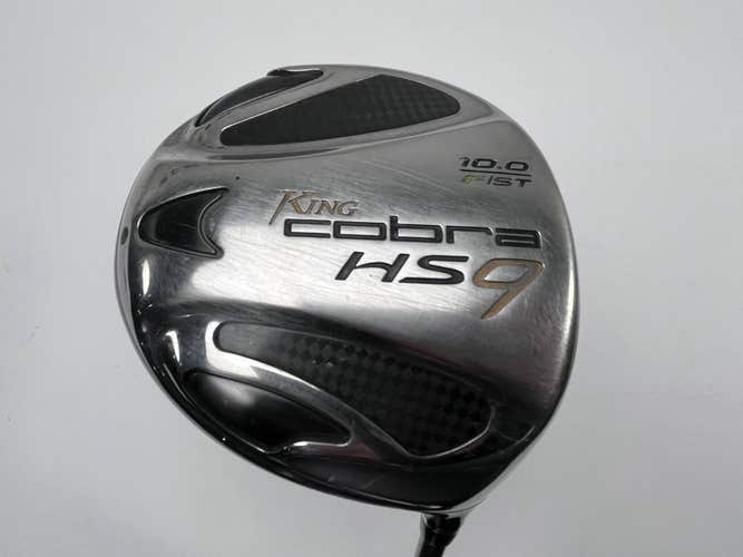 Cobra HS9 F Driver 10* Graphite Design YS-5.6+ 55g Regular Graphite Mens RH