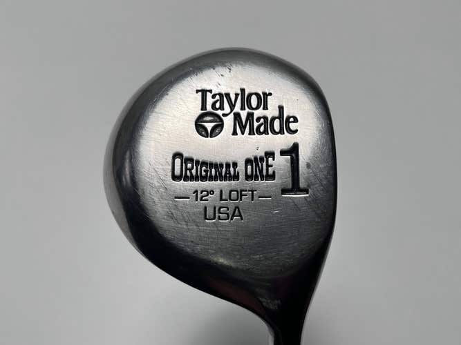 TaylorMade Original One Driver 12* Stiff Steel Mens RH