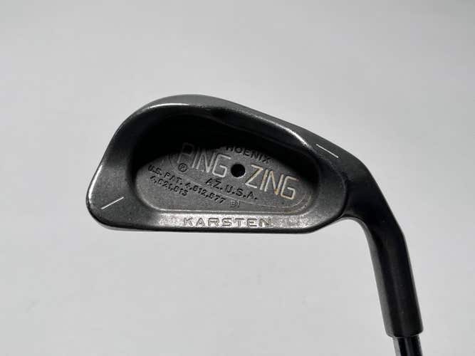 Ping Zing Single 1 Iron Black Dot Karsten JZ Stiff Steel Mens RH
