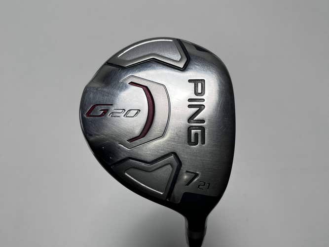 Ping G20 7 Fairway Wood 21* TFC169F Regular Graphite Mens RH