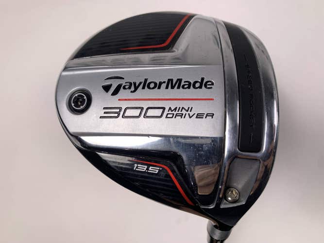 TaylorMade 300 Mini Driver 13.5* Matrix MFS White Tie X5 55g Regular RH