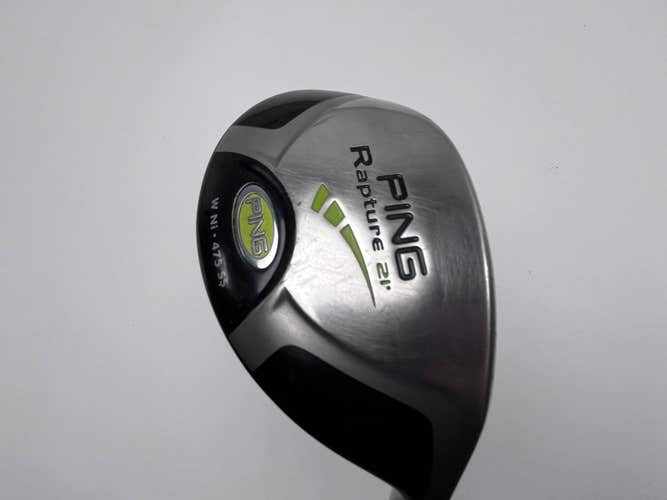Ping Rapture 4 Hybrid 21* Grafalloy Pro Launch Blue Stiff Graphite Mens RH