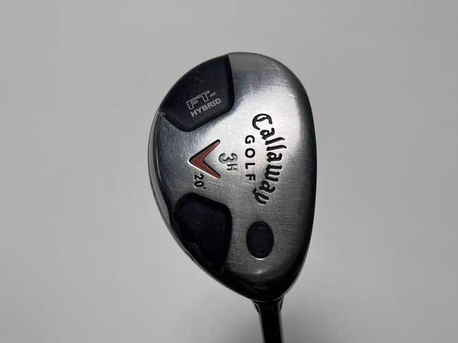 Callaway Fusion FT Hybrid 3 Hybrid 20* Aldila NVS Orange 85g Stiff RH