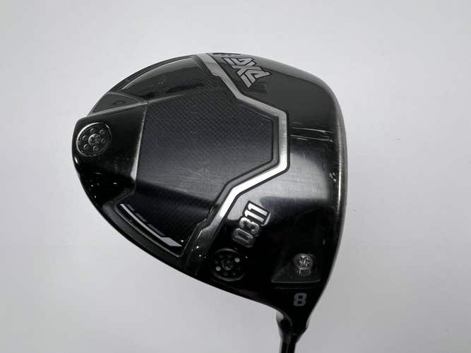 PXG 0311 Black OPS Driver 8* HZRDUS 6.5 Gen 4 Dual Torsional 60g XStiff RH