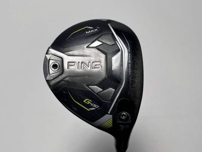 Ping G430 Max 3 Fairway Wood 15* Tour 2.0 75g Extra Stiff Graphite Mens RH