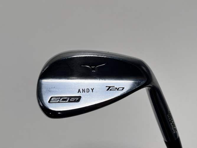 Mizuno T20 Satin Chrome Gap Wedge GW 50* 7 Bounce KBS $-Taper 120g RH