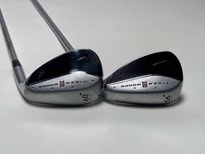 Nike Tiger Woods Wedge TW Set 56* 60* Wedge Steel Mens RH