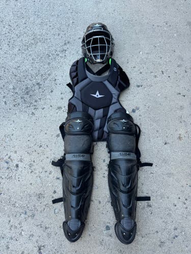 Black/Gray All Star System 7 Axis Catcher's Set (Used)