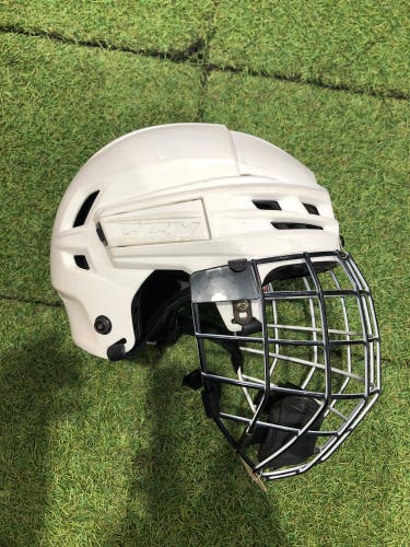 White Small CCM Super Tacks X Helmet (Used)