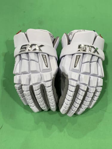 XL STX Surgeon RZR Lacrosse Gloves (Used)