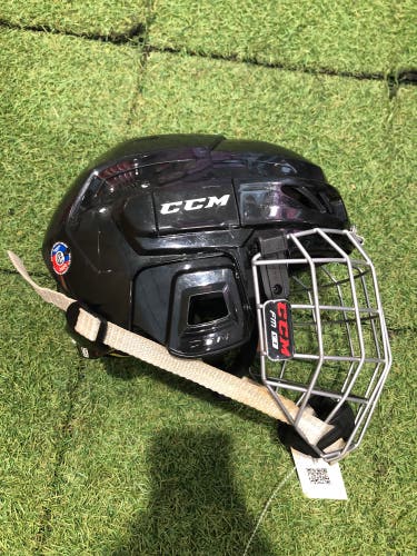 Black Youth CCM FitLite 3DS Helmet (Used)