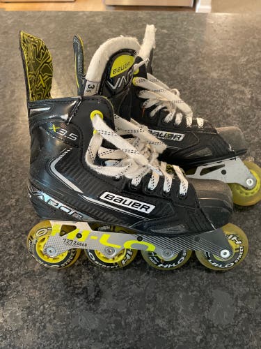 Bauer Vapor X3.5 Inline Skates Regular Width Size 3.5 (Used)