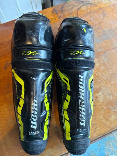 Senior Warrior Alpha QX Pro 14" Shin Pads (Used)