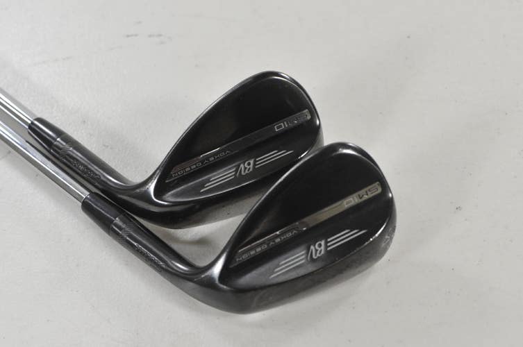 Titleist Vokey SM10 Black Vapor Limited Edition 54*, 58* Wedge Set Steel #225494