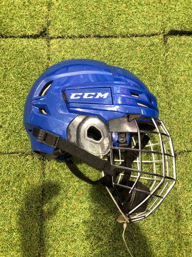 Blue Small CCM Tacks 910 Helmet (Used)