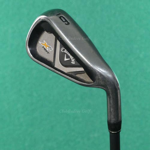 Callaway X2 Hot Single 6 Iron Factory 55-A Graphite Seniors