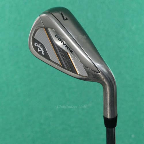 Callaway Mavrik Single 7 Iron True Temper XP 95 S300 Steel Stiff