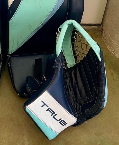 True HZRDUS L95 580 Glove and Bauer Blocker