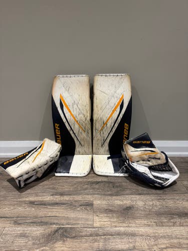 34" Bauer Hyperlite 2 Custom Goalie Full Set (Used)