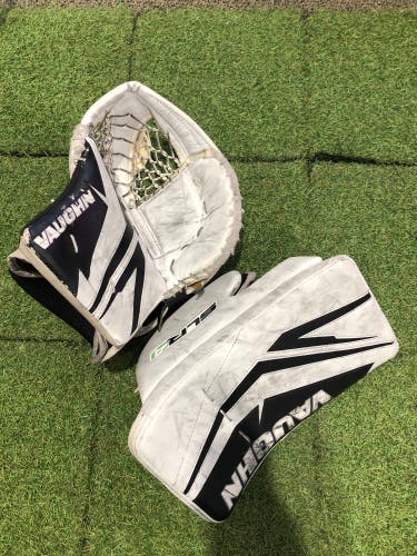 Junior Vaughn SLR4 Goalie Glove & Blocker Regular (Used)