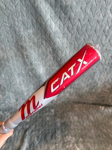 2023 Marucci CAT X Composite Bat USSSA Certified (-10) Composite 18 oz 28" (Used)