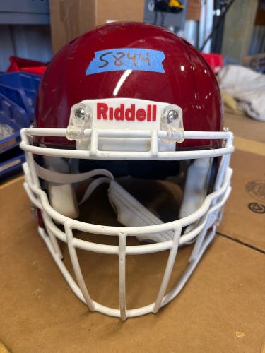 USED RIDDELL SPEED ICON ADULT HELMET - MEDIUM - PEARL CARDINAL