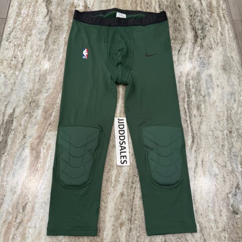 Nike NBA Pro Hyperstrong Padded Pants Tights Green AA0756-323 Men’s Sz XL-Tall

New Without Tags
