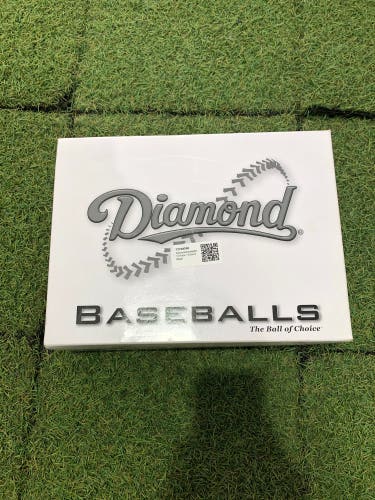 Diamond Baseballs 12 Pack (1 Dozen) (New)