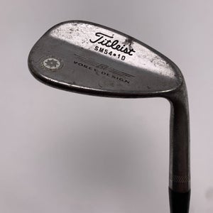 Titleist Vokey Spin Milled Raw Wedge 54* 10 True Temper Dynamic Gold Wedge RH