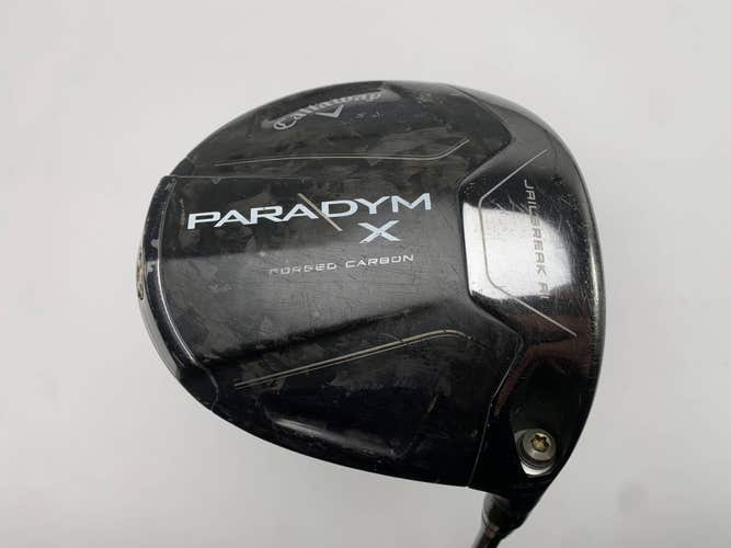 Callaway Paradym X Driver 10.5* Project X HZRDUS 6.0 50g Stiff Graphite Mens RH