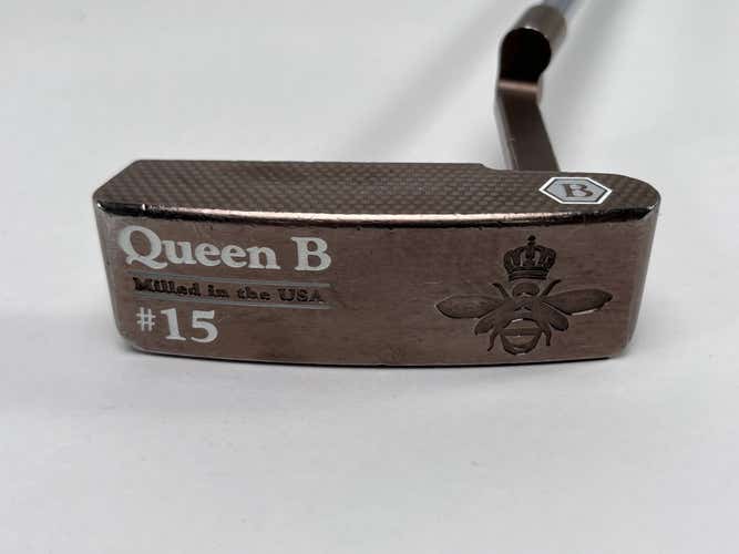 Bettinardi Queen B 15 2023 Putter 35" SuperStroke Pistol 2.0 Mens RH