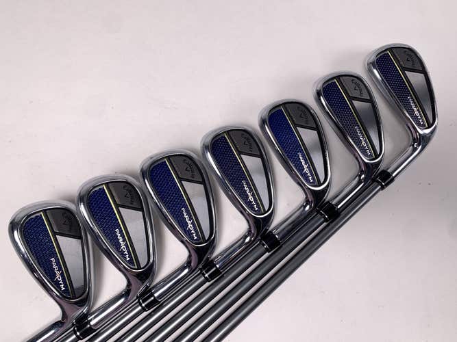 Callaway Paradym Iron Set 6-PW+AW+GW Project X HZRDUS 5.5 65g Regular RH