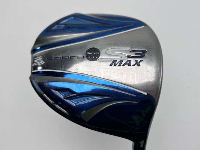 Cobra S3 Max Offset Driver Fujikura Blur Ladies Graphite Womens RH