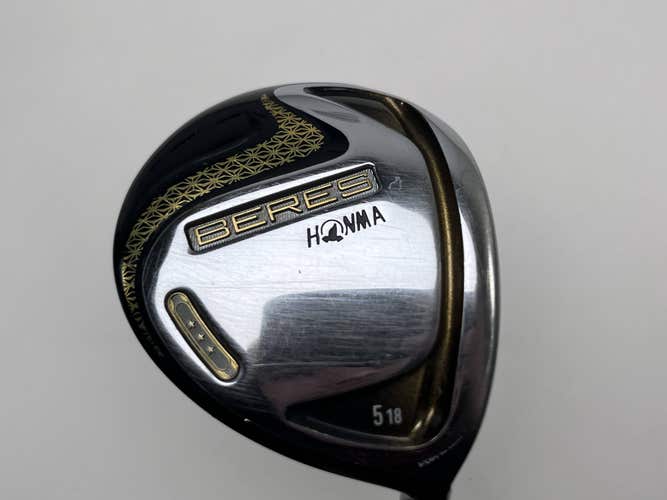 Honma Beres 07 3-Star 5 Fairway Wood 18* ARMRQ 3 Star 47g Regular RH