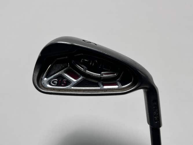 Ping G15 Single 6 Iron Black Dot Accra 60i Regular Graphite Mens RH
