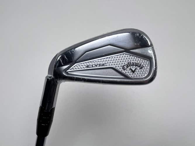 LEFTY Callaway Elyte Single 7 Iron Fitter KBS Max 80g Stiff LH Midsize Grip +1''